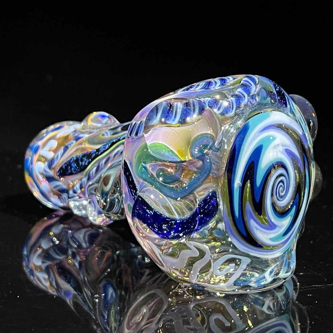 Thick and Twisted Wig Wag Pipe Glass Pipe Molten Imagination   