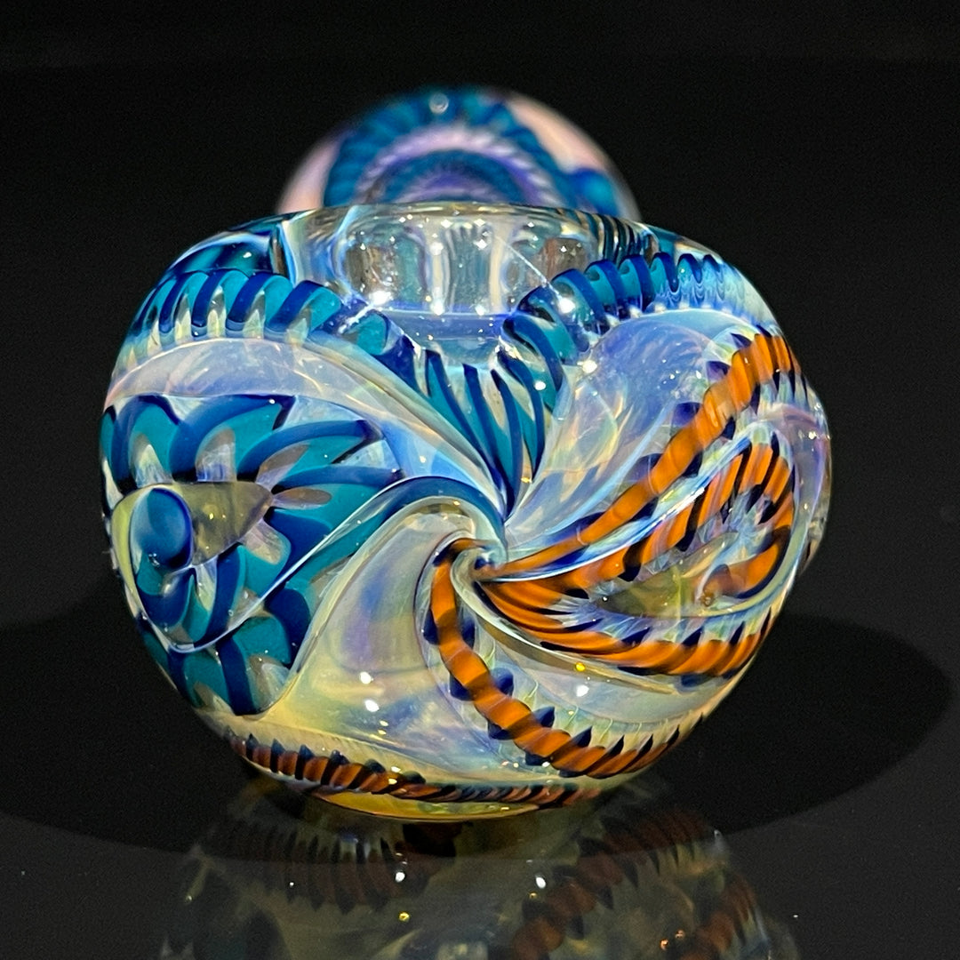 Color Inside Out Spoon Glass Pipe Tiny Mike