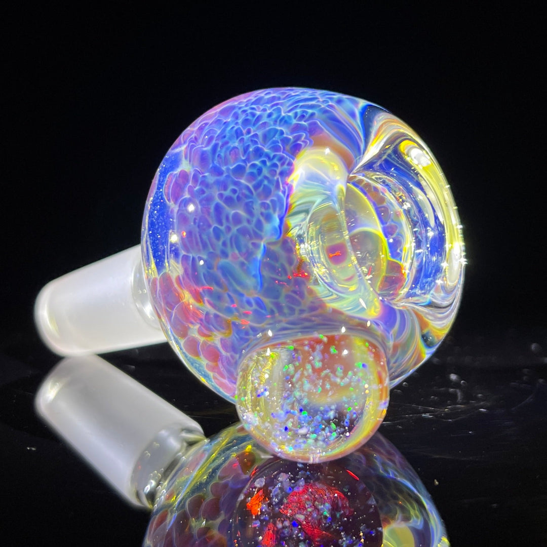 Purple Nebula Pull Slide - 14 mm Accessory Tako Glass   