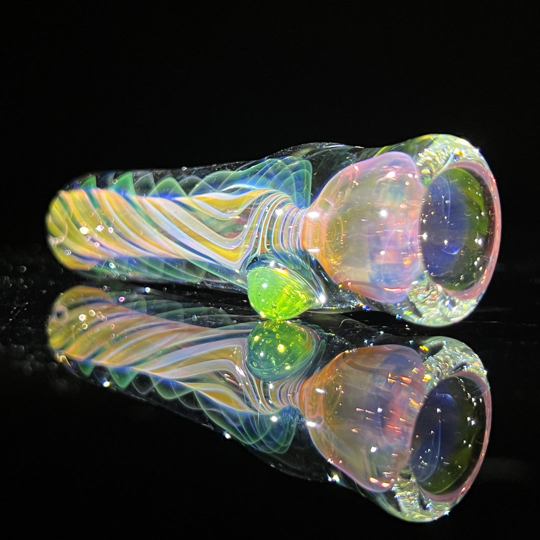 Thick Fume Chillum Glass Pipe Chuck Glass   