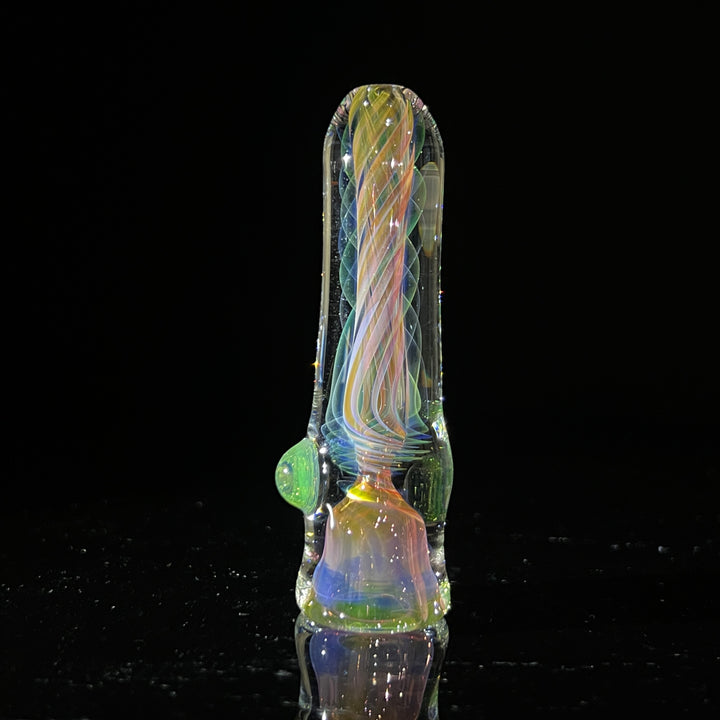 Thick Fume Chillum Glass Pipe Chuck Glass   