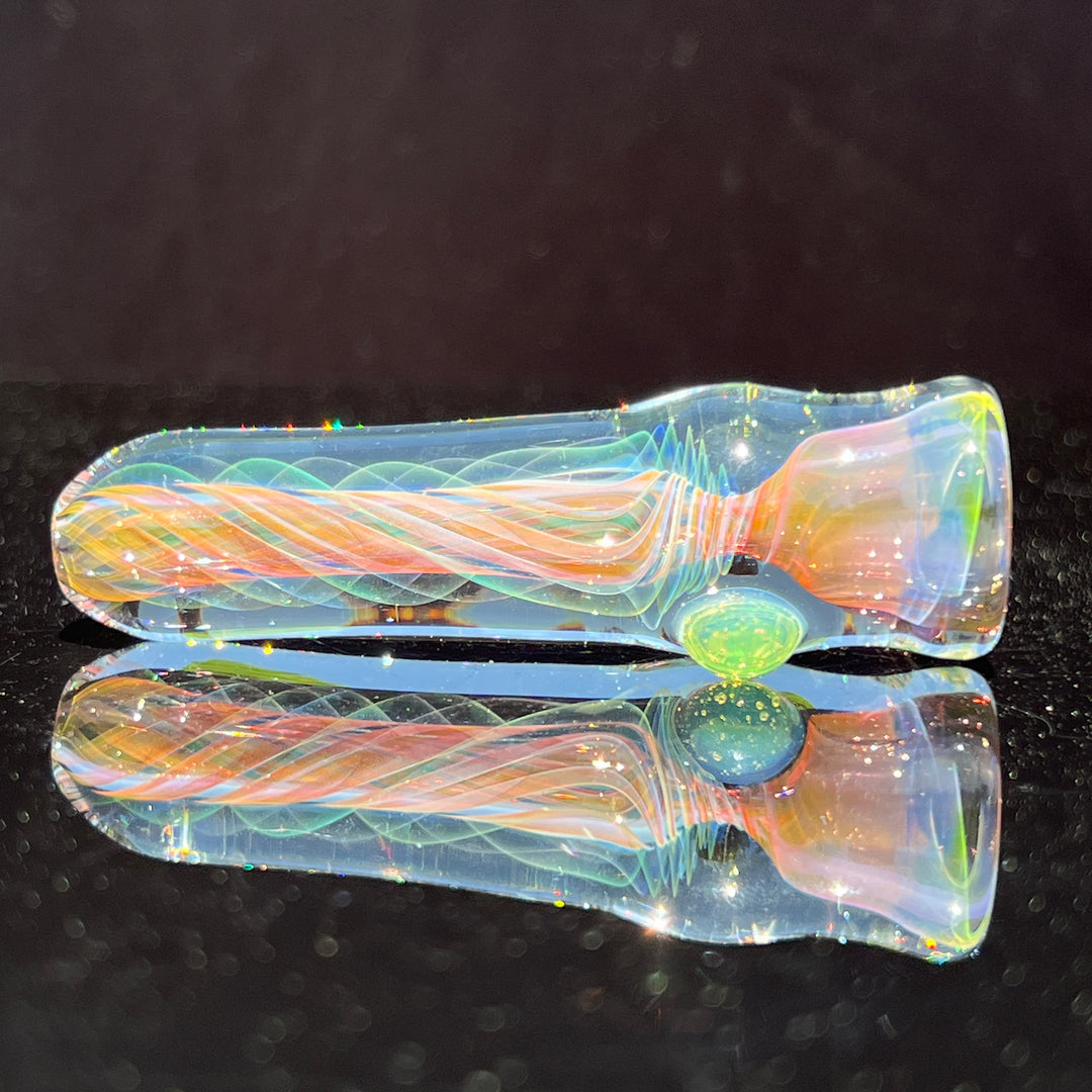 Thick Fume Chillum Glass Pipe Chuck Glass   