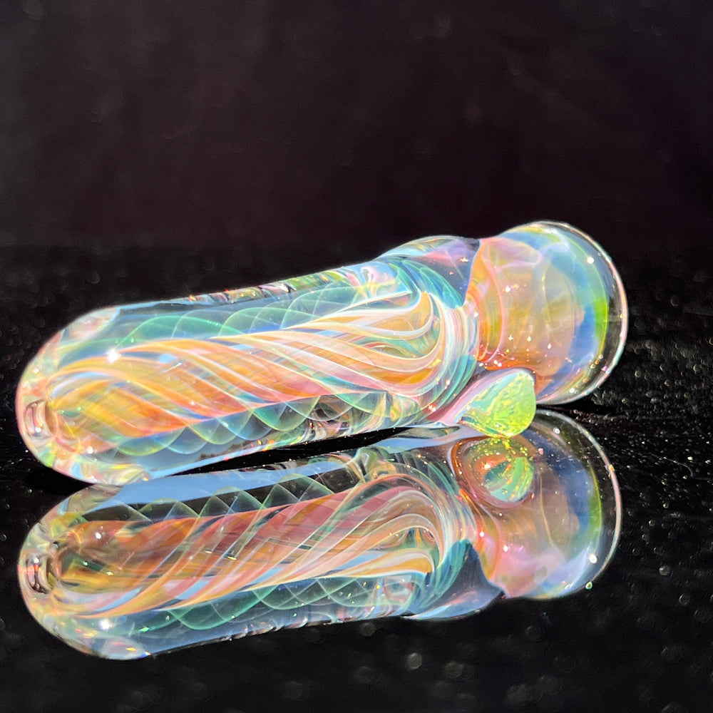 Thick Fume Chillum Glass Pipe Chuck Glass   