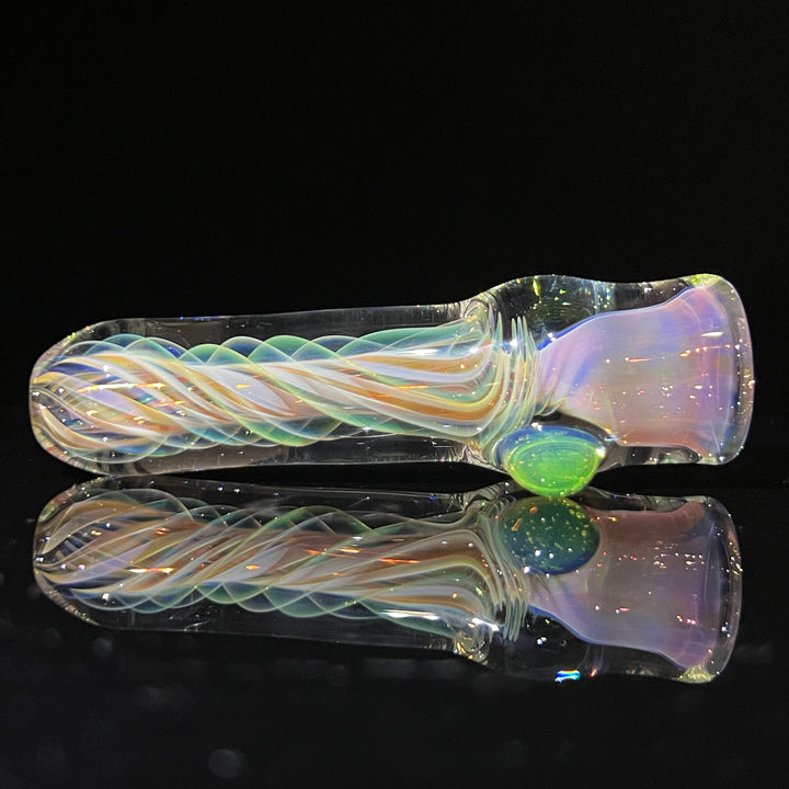 Thick Fume Chillum Glass Pipe Chuck Glass   