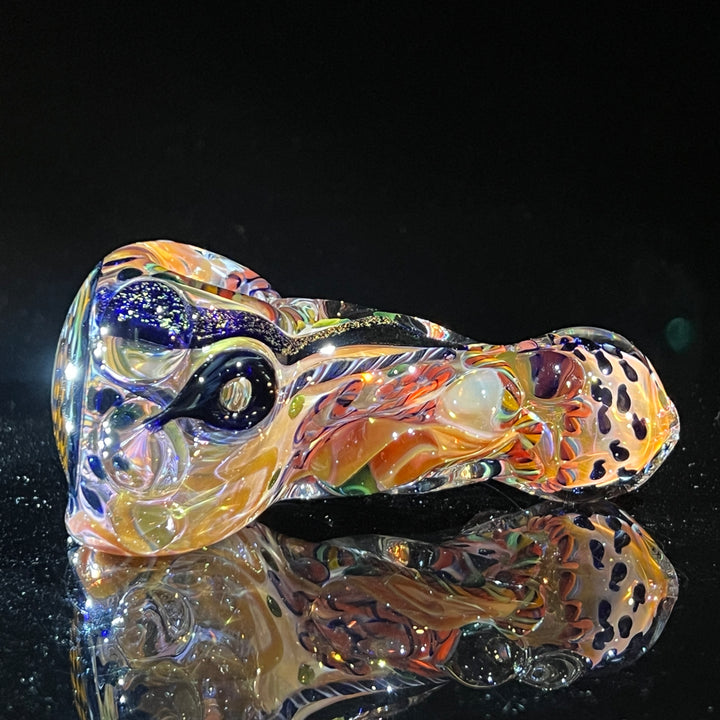 Thick and Twisted Wig Wag Pipe Glass Pipe Molten Imagination   