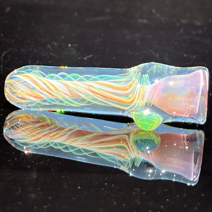 Thick Fume Chillum Glass Pipe Chuck Glass   