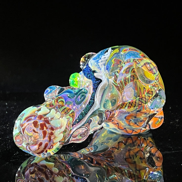 Thick and Twisted Wig Wag Pipe Glass Pipe Molten Imagination   