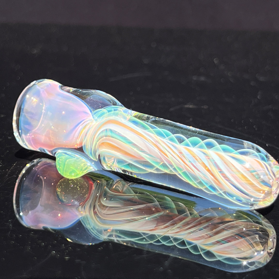 Thick Fume Chillum Glass Pipe Chuck Glass   