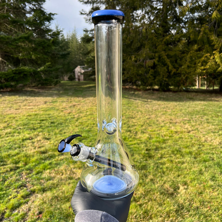 9 mm Thick Boy Beaker Bong Glass Pipe TG   