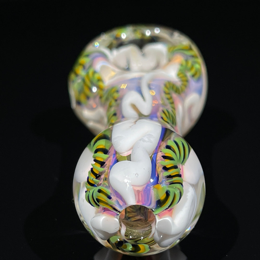 Color Inside Out Spoon Glass Pipe Tiny Mike