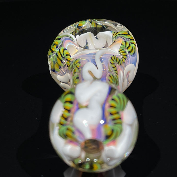 Color Inside Out Spoon Glass Pipe Tiny Mike