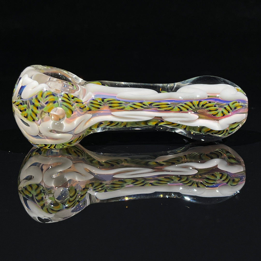 Color Inside Out Spoon Glass Pipe Tiny Mike