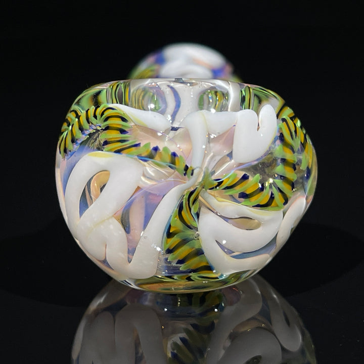 Color Inside Out Spoon Glass Pipe Tiny Mike