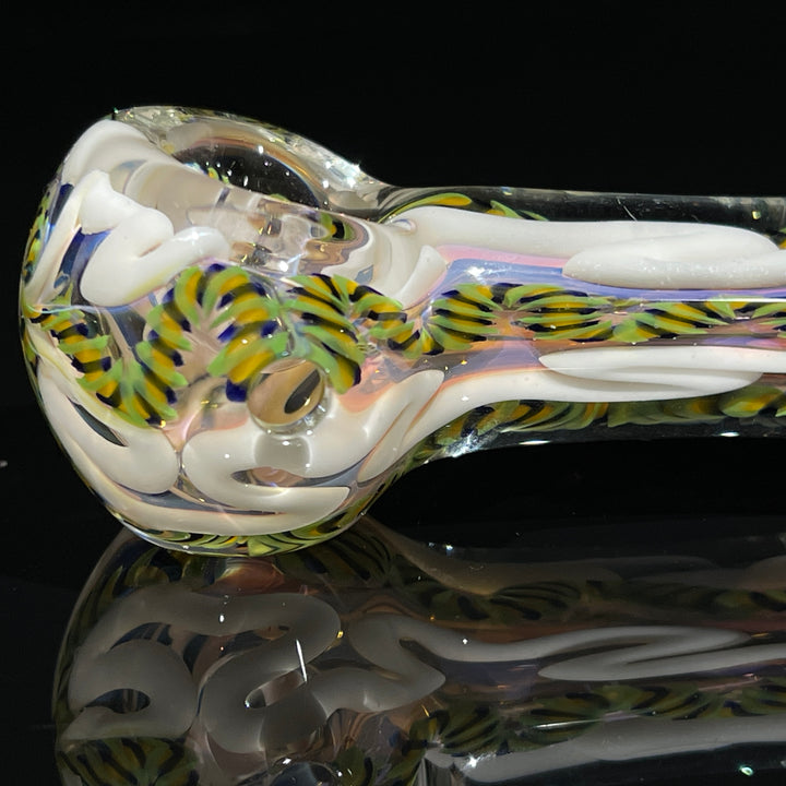 Color Inside Out Spoon Glass Pipe Tiny Mike