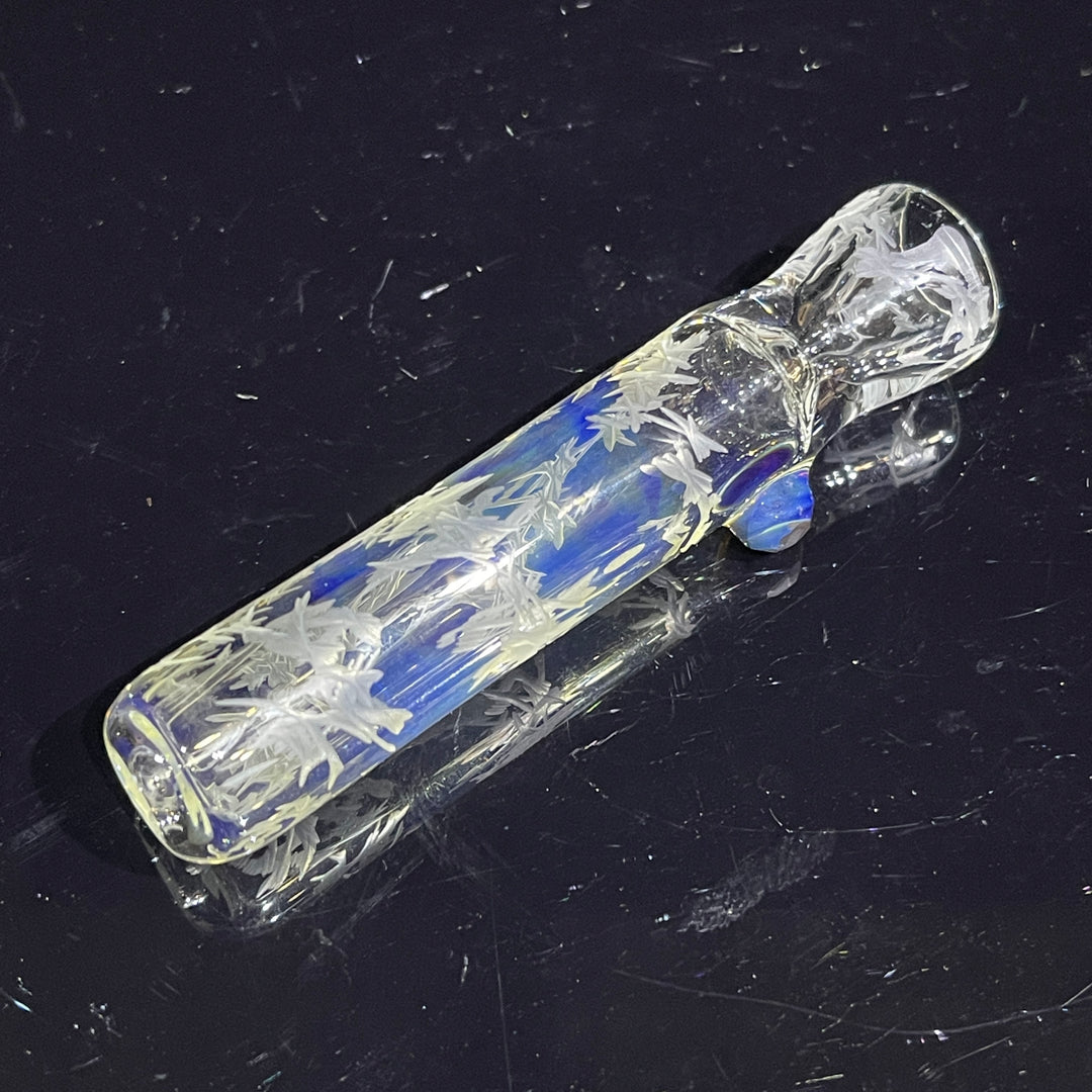 Firekist Clear Carved Oneie Glass Pipe Firekist Glass   