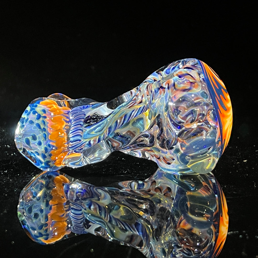 Thick and Twisted Wig Wag Pipe Glass Pipe Molten Imagination   