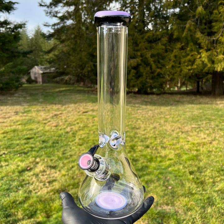 9 mm Thick Boy Beaker Bong Glass Pipe TG   