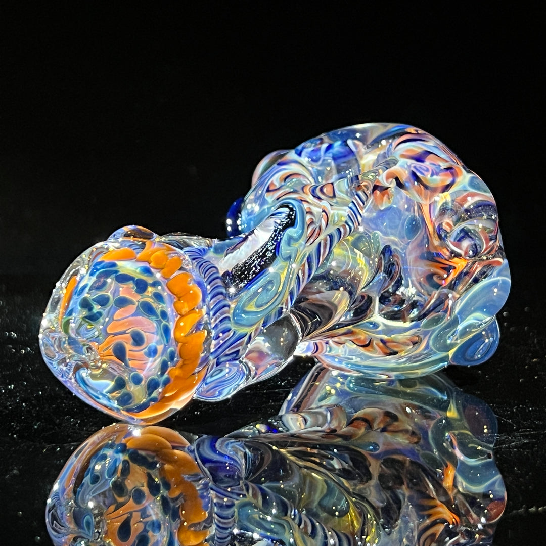 Thick and Twisted Wig Wag Pipe Glass Pipe Molten Imagination   