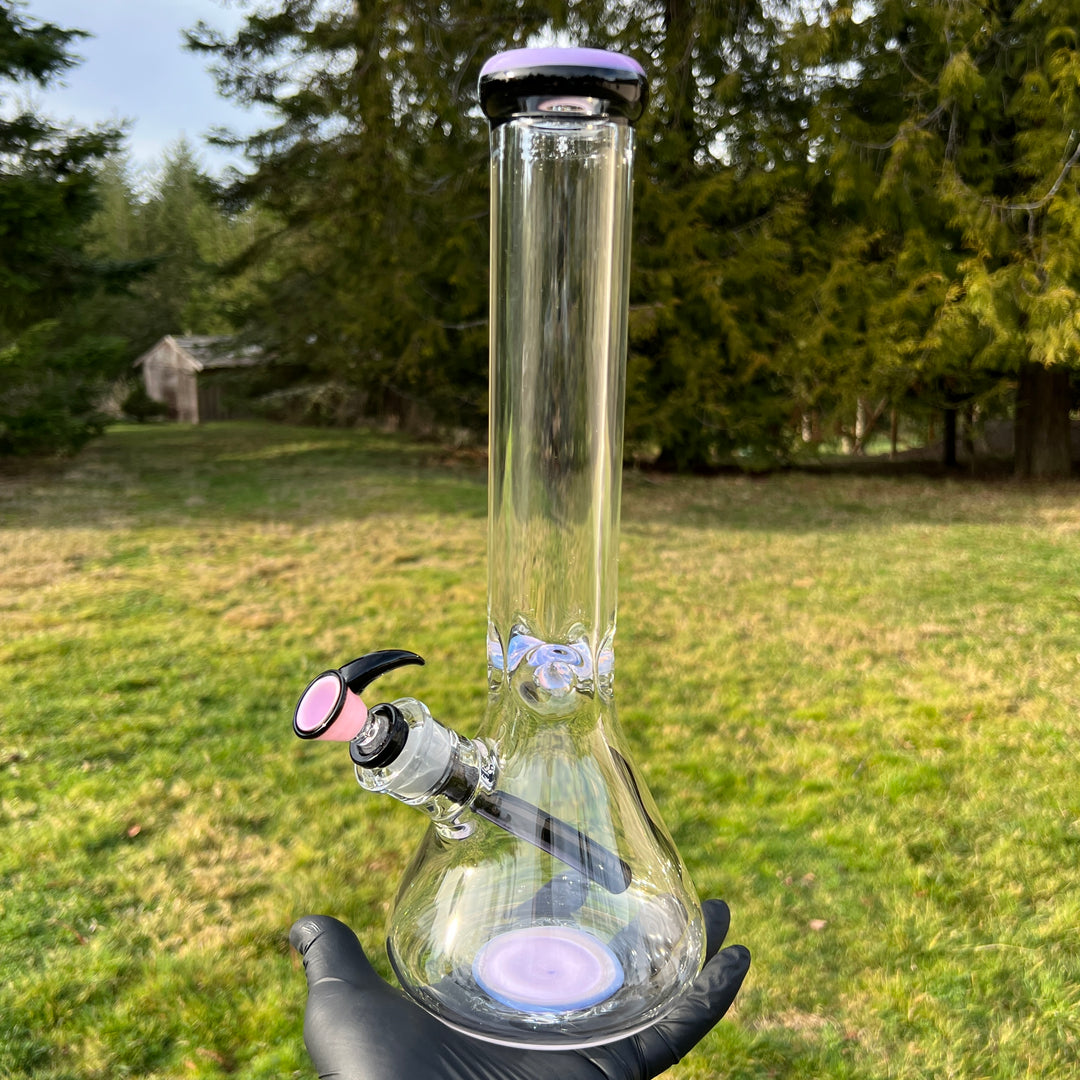 9 mm Thick Boy Beaker Bong Glass Pipe TG   