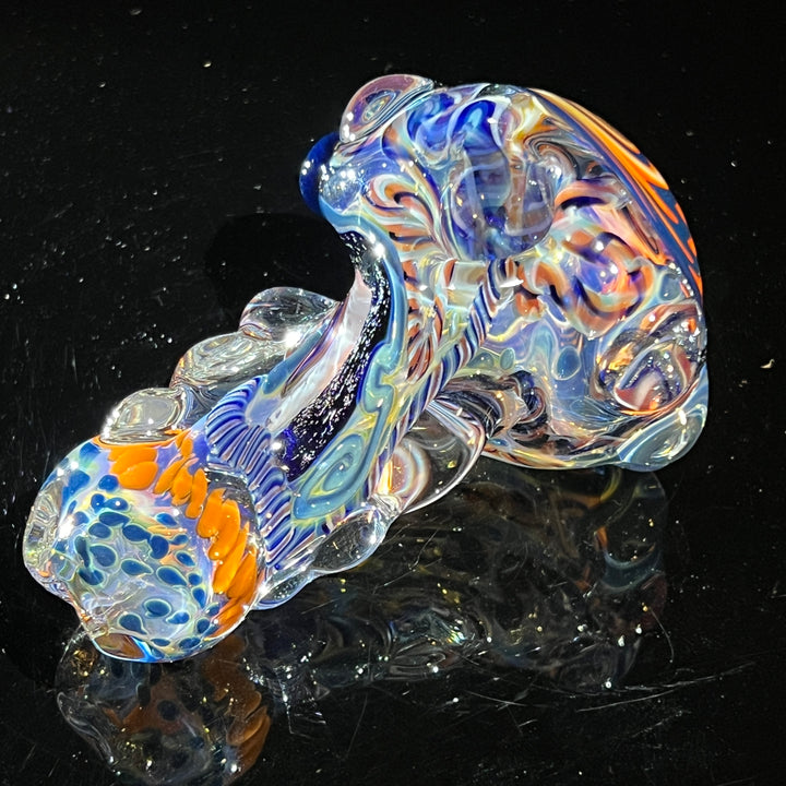 Thick and Twisted Wig Wag Pipe Glass Pipe Molten Imagination   