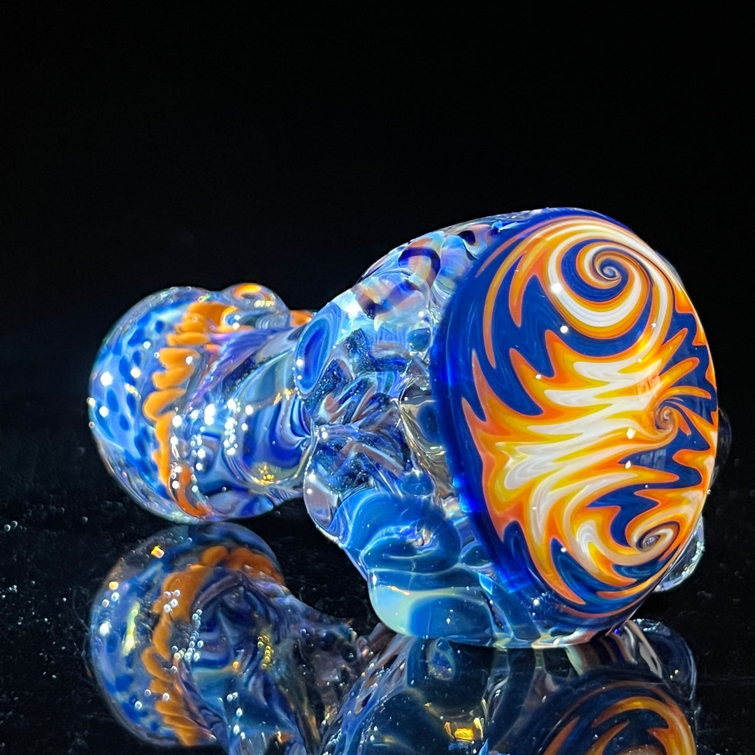 Thick and Twisted Wig Wag Pipe Glass Pipe Molten Imagination   