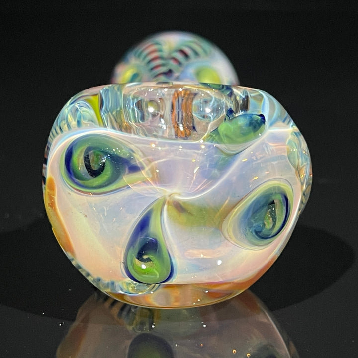 Color Inside Out Spoon Glass Pipe Tiny Mike