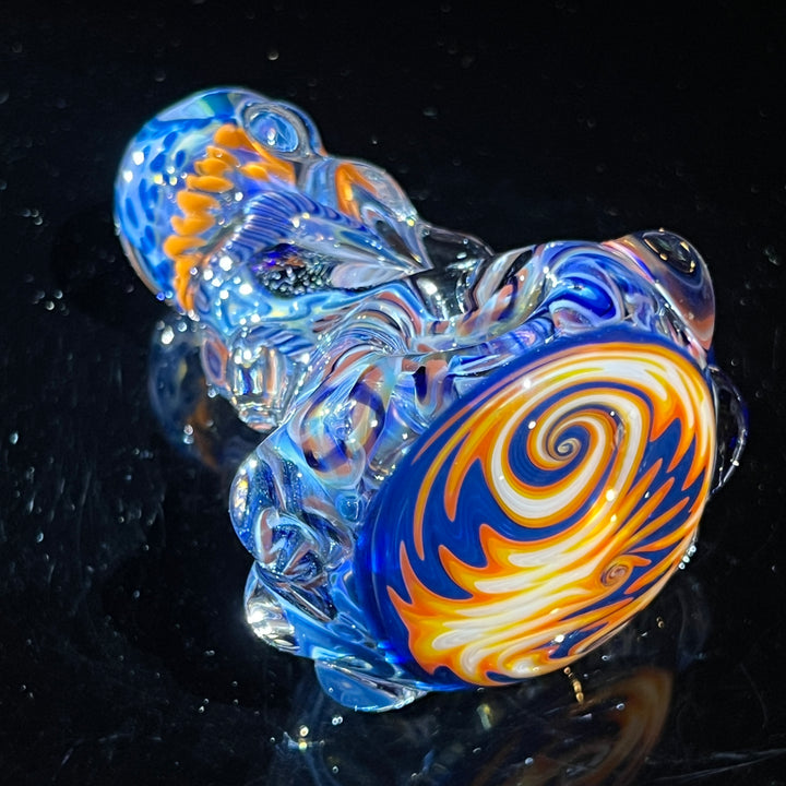 Thick and Twisted Wig Wag Pipe Glass Pipe Molten Imagination   