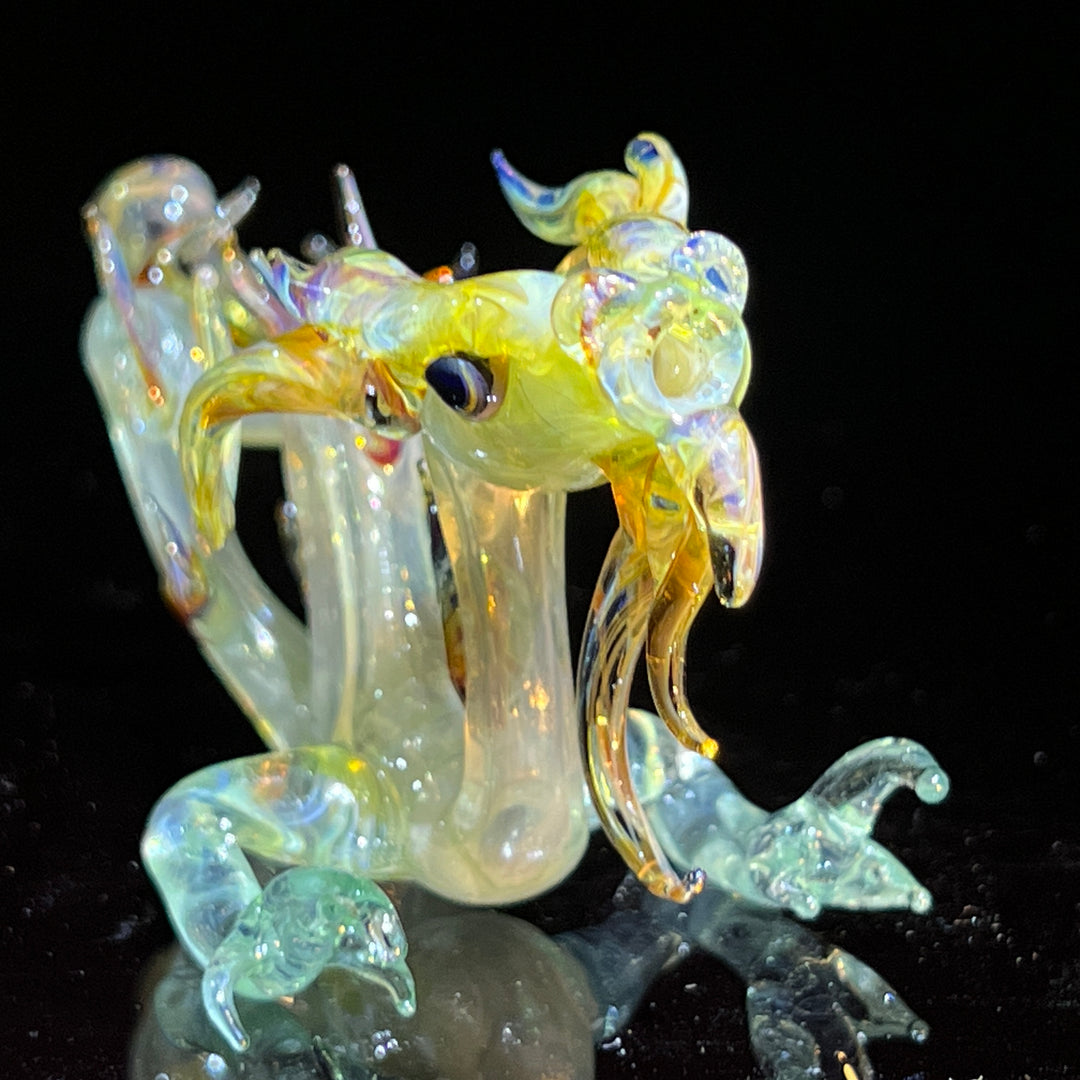 Mini Taoist Dragon Pipe Glass Pipe Fereyel Fiore Glass   