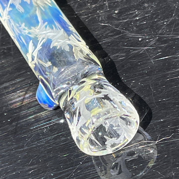 Firekist Clear Carved Oneie Glass Pipe Firekist Glass   