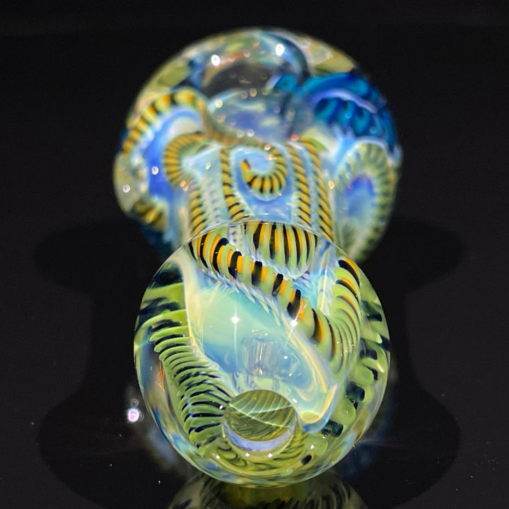 Color Inside Out Spoon Glass Pipe Tiny Mike