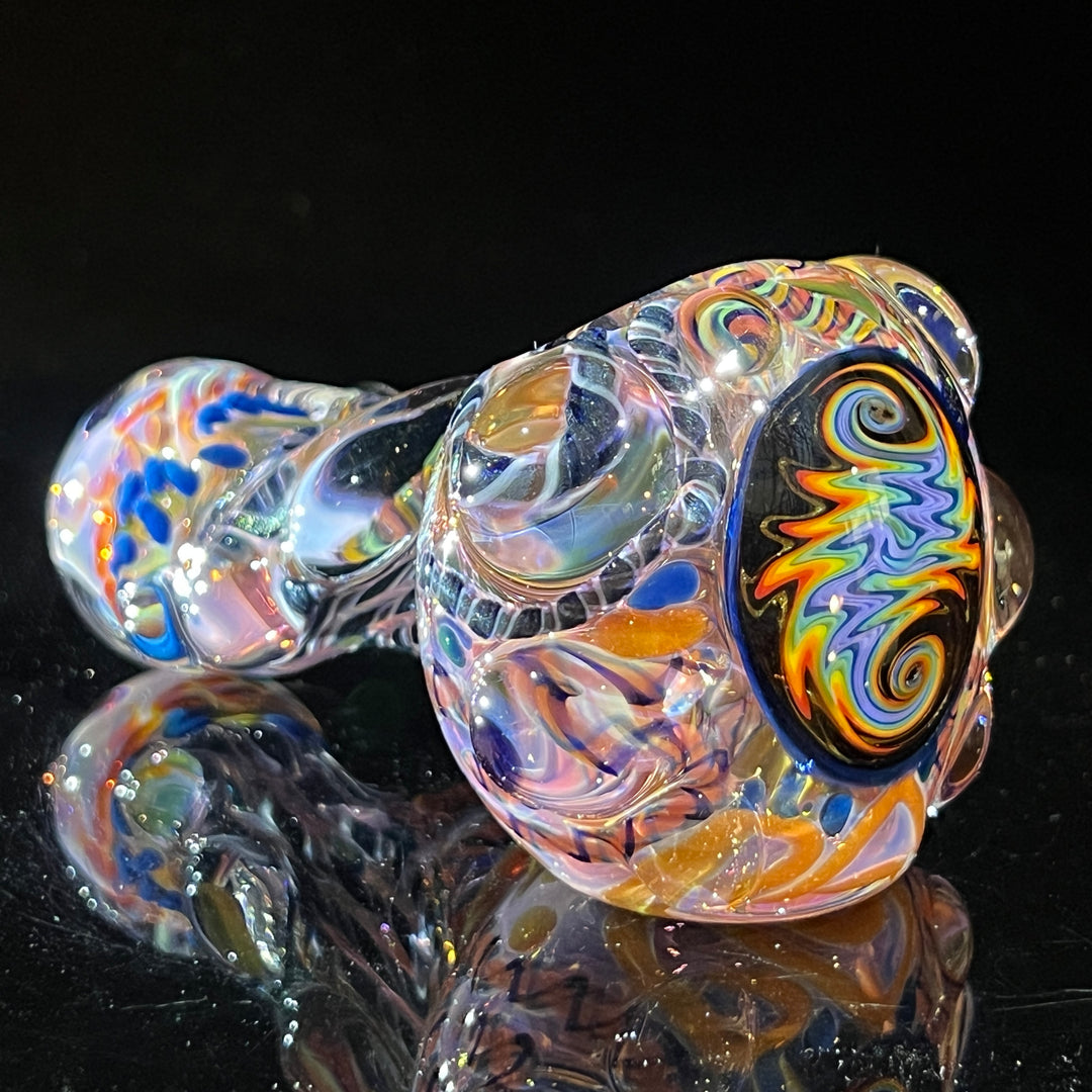 Thick and Twisted Wig Wag Pipe Glass Pipe Molten Imagination   
