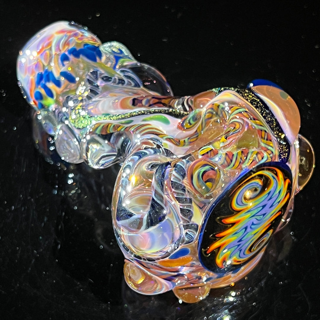 Thick and Twisted Wig Wag Pipe Glass Pipe Molten Imagination   