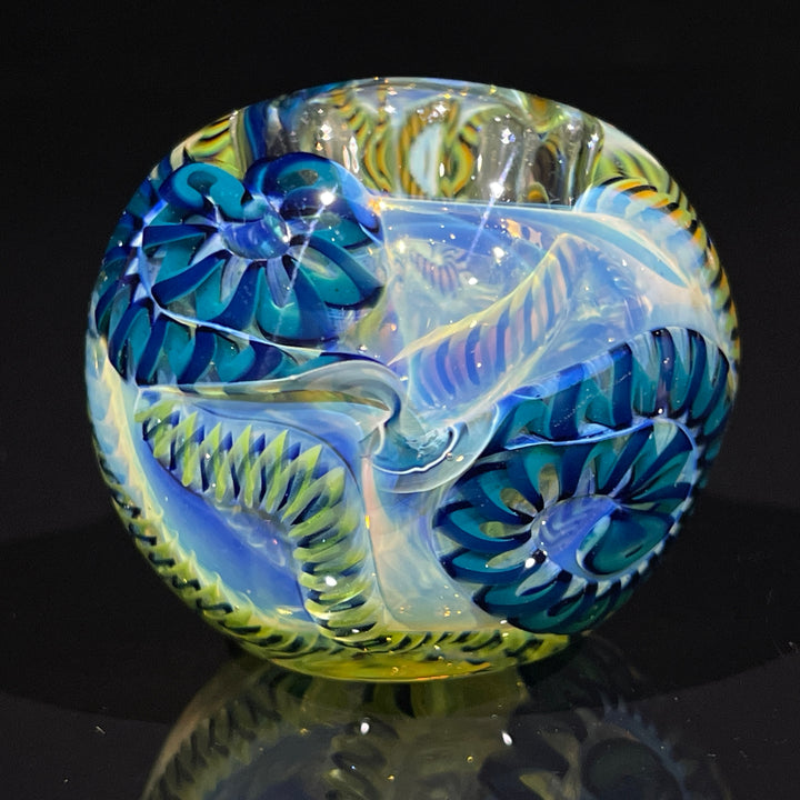 Color Inside Out Spoon Glass Pipe Tiny Mike