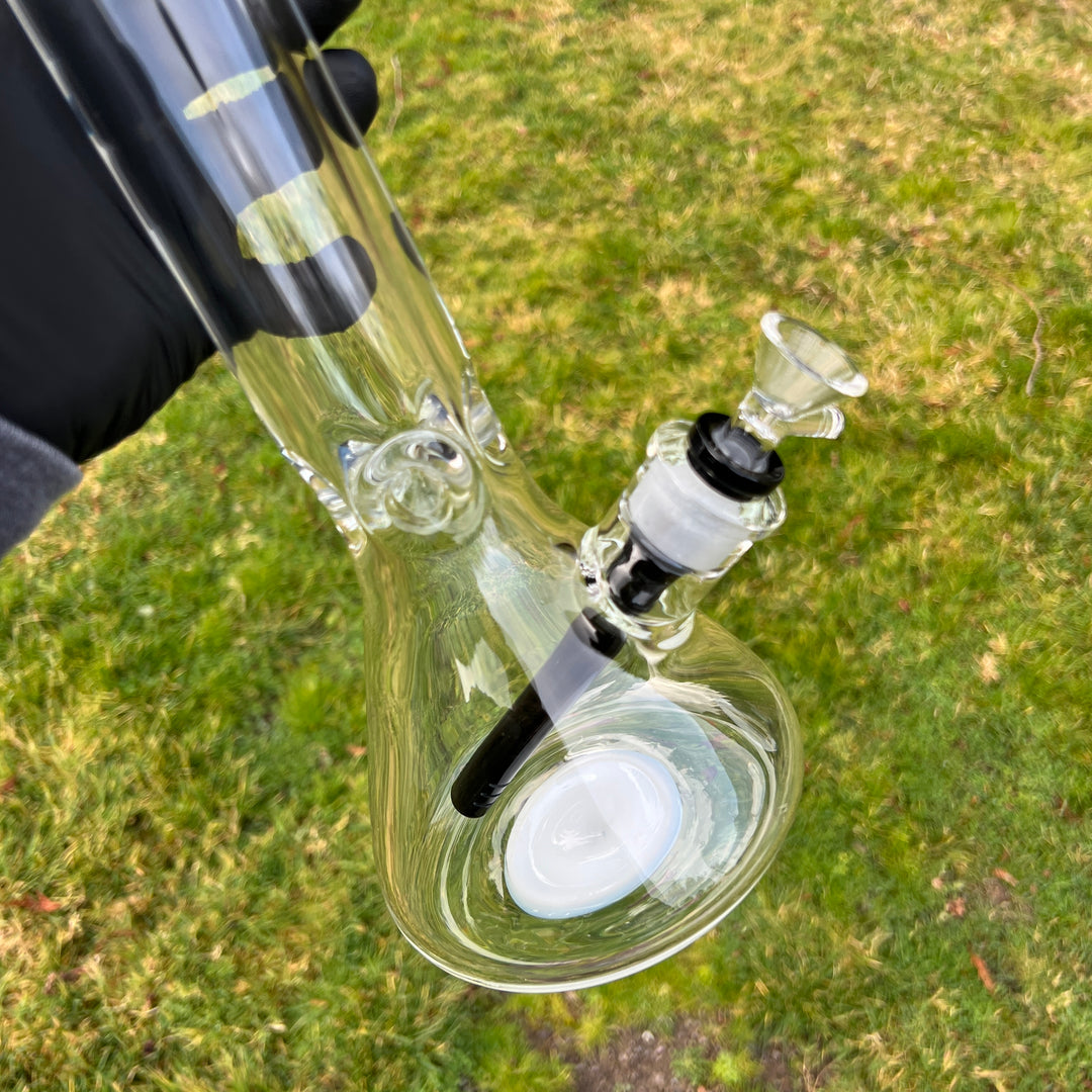 9 mm Thick Boy Beaker Bong Glass Pipe TG   