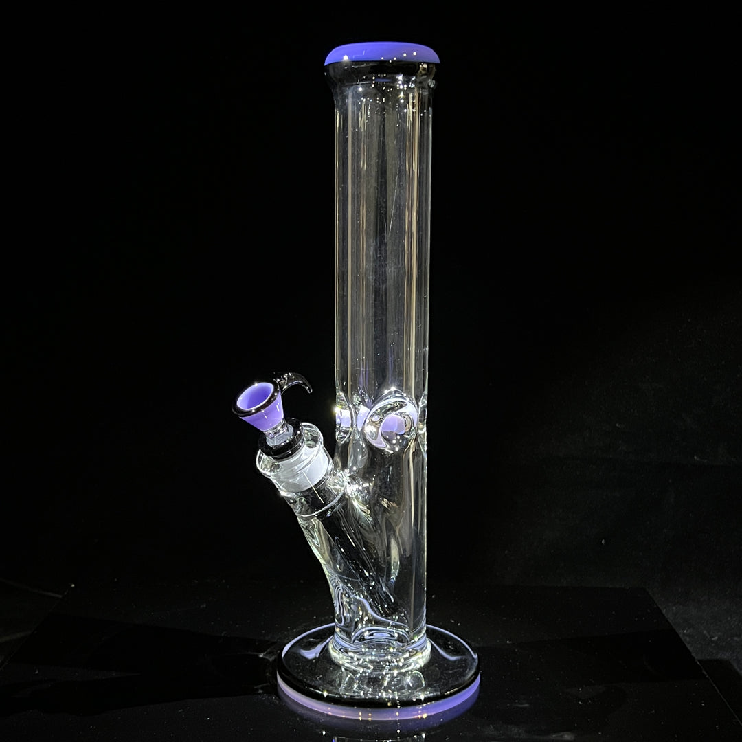 9 mm Thick Boy Straight Bong Glass Pipe TG   