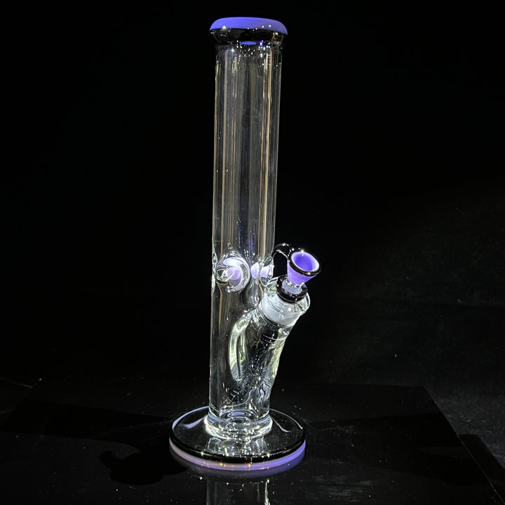 9 mm Thick Boy Straight Bong Glass Pipe TG   