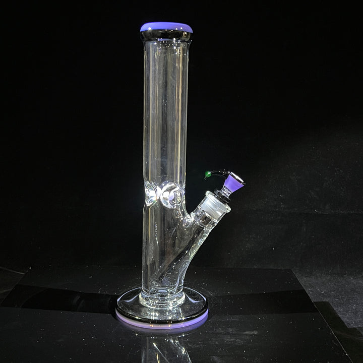 9 mm Thick Boy Straight Bong Glass Pipe TG   