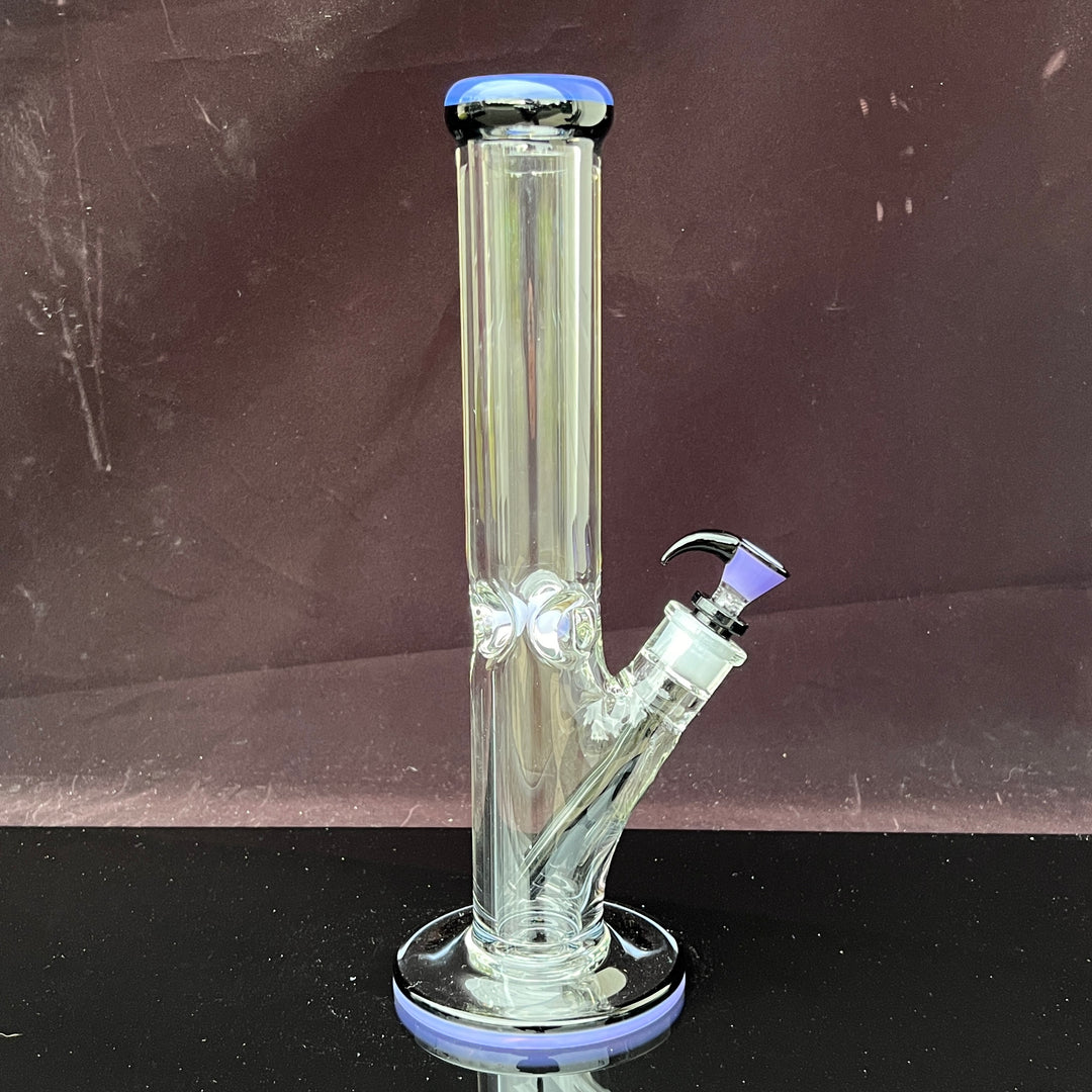 9 mm Thick Boy Straight Bong Glass Pipe TG   