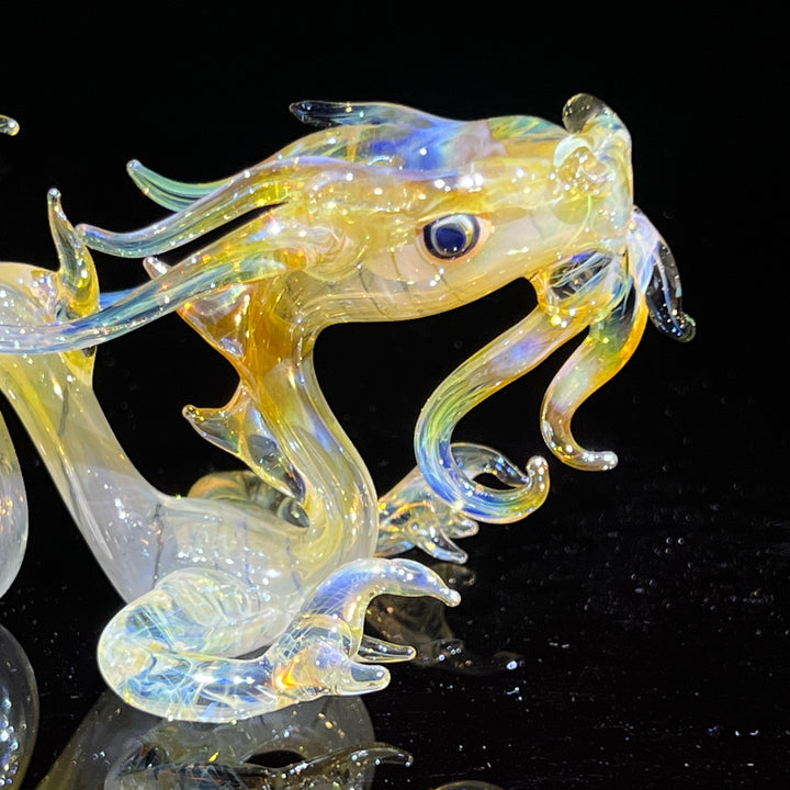 Mini Taoist Dragon Pipe Glass Pipe Fereyel Fiore Glass   