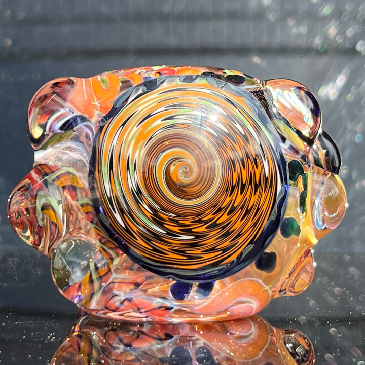 Thick and Twisted Wig Wag Pipe Glass Pipe Molten Imagination   