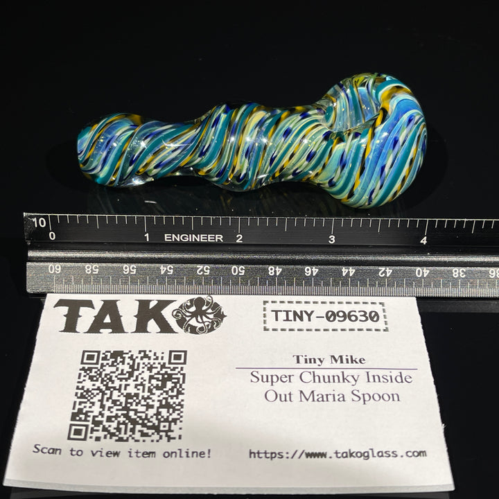 Super Chunky Inside Out Maria Spoon Glass Pipe Tiny Mike