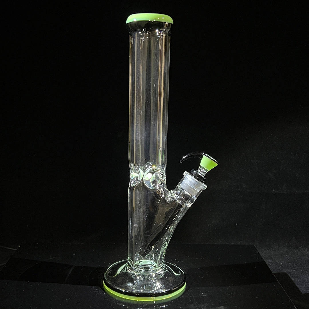 9 mm Thick Boy Straight Bong Glass Pipe TG   