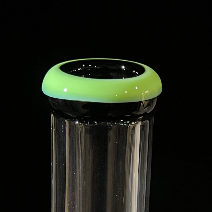 9 mm Thick Boy Straight Bong Glass Pipe TG Green  