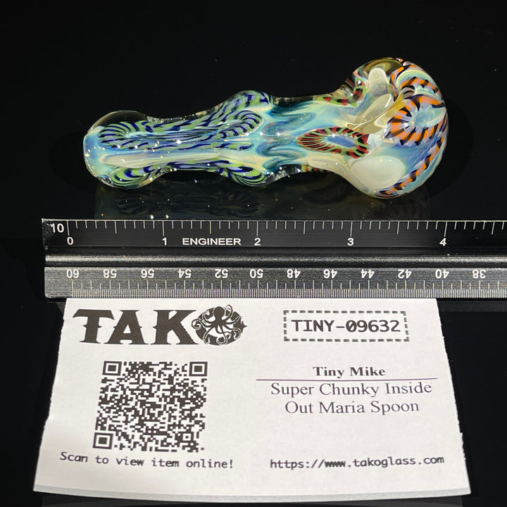 Super Chunky Inside Out Maria Spoon Glass Pipe Tiny Mike