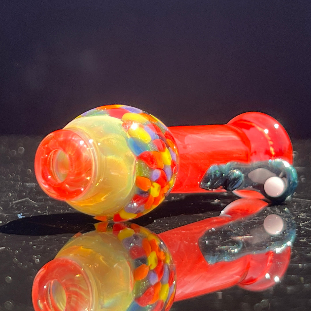 Gumball Chillum Glass Pipe Loco-Motive Glass   