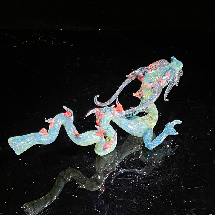 Mini Taoist Dragon Pipe Glass Pipe Fereyel Fiore Glass