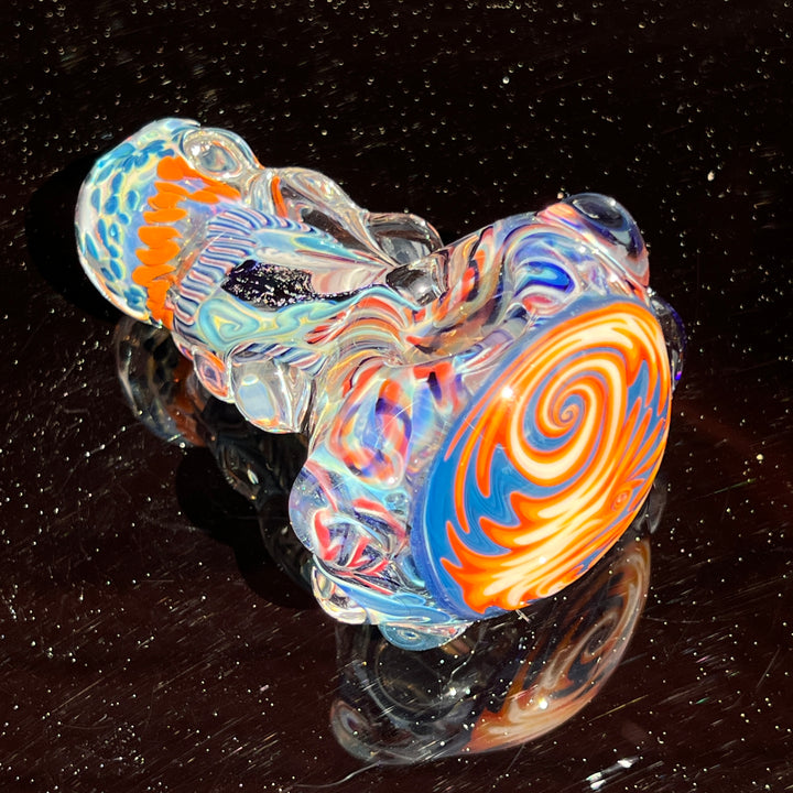 Thick and Twisted Wig Wag Pipe Glass Pipe Molten Imagination   