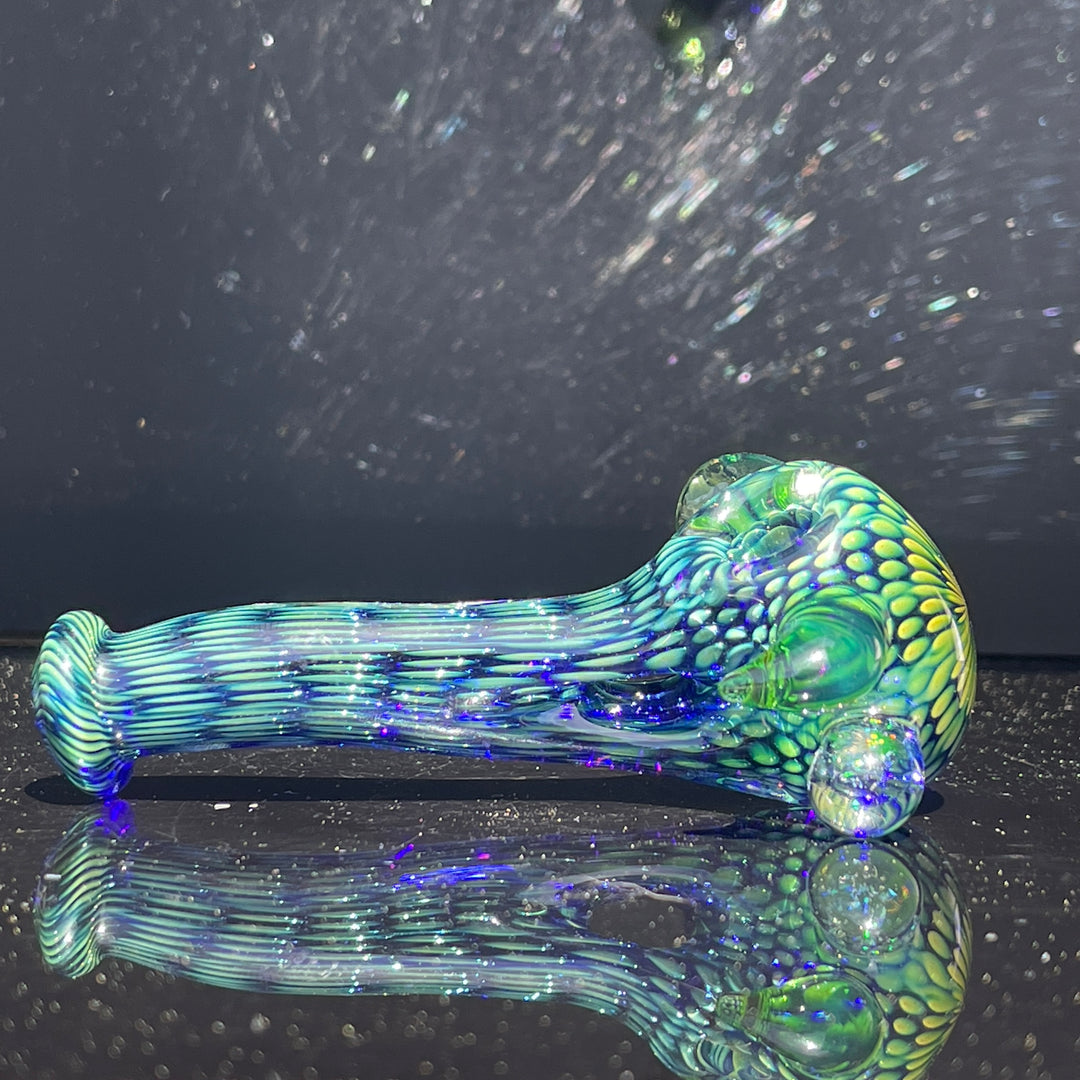 Snakeskin Donut Pipe Glass Pipe Firekist Glass   