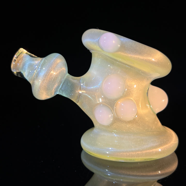 Trippy UV Hand Cannon Glass Pipe JHP Glass   