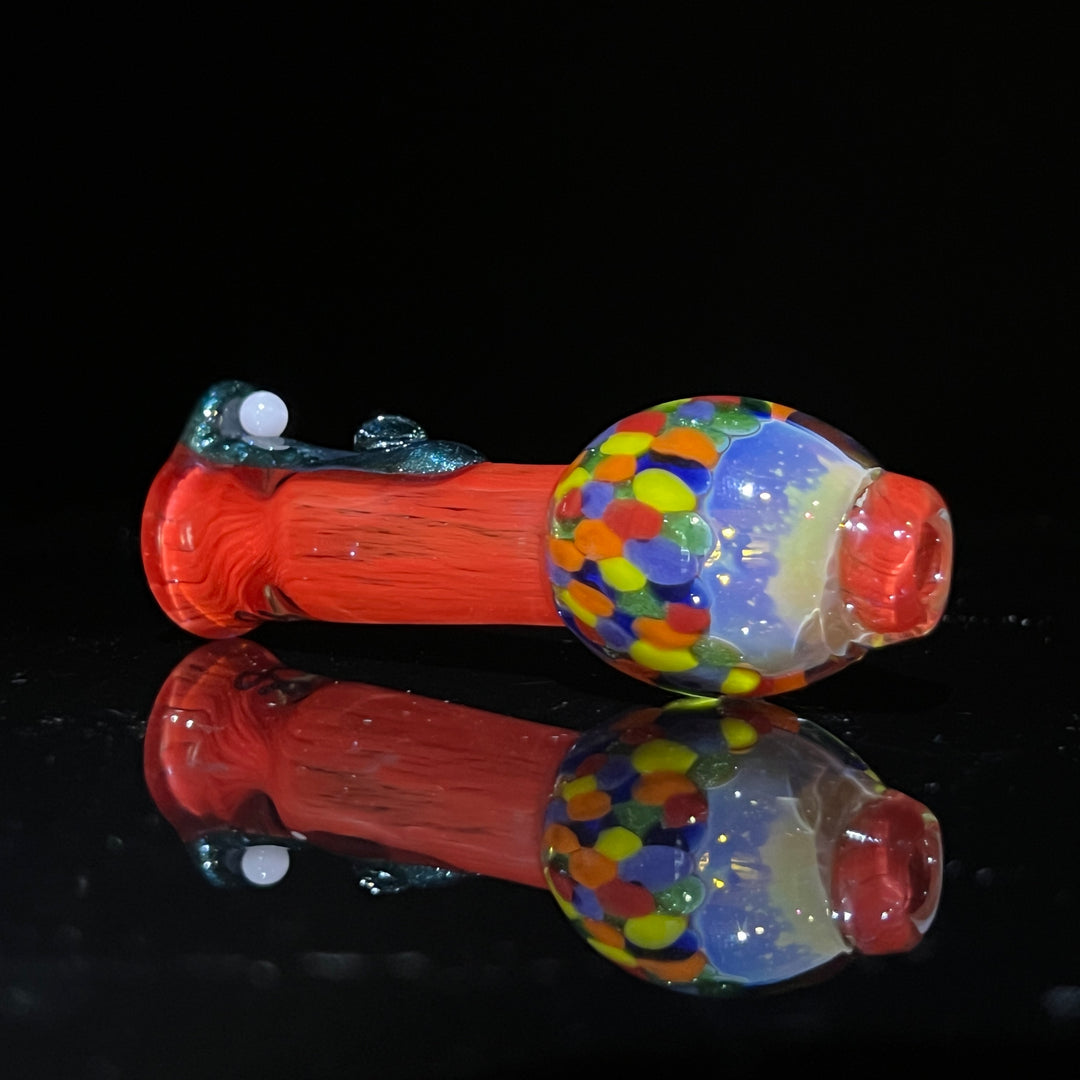 Gumball Chillum Glass Pipe Loco-Motive Glass   